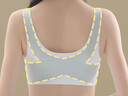 愛(ài)莉兒&歐蘿拉少女內衣發(fā)育期女學(xué)生初高中生15-16-18歲小背心文胸6252膚L 曬單實(shí)拍圖