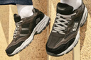 斯凱奇（Skechers）男鞋秋季厚底老爹鞋休閑熊貓鞋軟底運動(dòng)鞋237067 曬單實(shí)拍圖