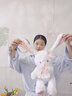 MOONCHILD晚安小熊玩偶睡覺(jué)娃娃抱枕女孩兒童公仔可送閨蜜送給女生生日禮物 兔子 全長(cháng)60厘米 曬單實(shí)拍圖