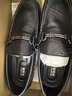 木林森（MULINSEN）男鞋牛皮時(shí)尚休閑鞋懶人套腳豆豆鞋 42碼 黑色 M8829 曬單實(shí)拍圖