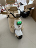夢(mèng)多福兒童電動(dòng)摩托車(chē)三輪遙控玩具車(chē)可坐雙人寶寶0-12歲小孩一周歲禮物 奶油咖【12V+雙驅+遙控+大座椅】 男孩生日禮物女孩3-6歲 曬單實(shí)拍圖