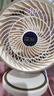 駱駝電風(fēng)扇家用桌面風(fēng)扇臺扇大風(fēng)力循環(huán)扇制冷學(xué)生宿舍臥室客廳辦公室風(fēng)扇學(xué)生辦公室臺扇 升級款循環(huán)扇-米色【搖頭/2檔大風(fēng)力】 標(biāo)配【1.3米電源線】 曬單實拍圖