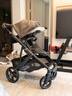 UPPAbaby VISTA V3高景觀(guān)嬰兒車(chē)雙向 可坐可躺折疊 新生兒寶寶推車(chē)價(jià)保 摩卡棕【不含睡籃】新上市 曬單實(shí)拍圖
