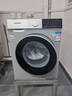 西門(mén)子（SIEMENS）【剛需推薦】IQ300全自動(dòng)變頻滾筒洗衣機家用大容量10KG智能除漬防過(guò)敏程序支持國補 WG52E1U80W 銀色 曬單實(shí)拍圖