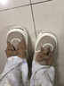 她享棉拖鞋增高厚底蝴蝶結棉鞋女加絨加厚保暖可外穿 TG731 曬單實(shí)拍圖