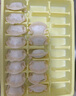 灣仔碼頭素水餃韭菜雞蛋餃子1200g72只 早餐 生鮮速食速凍餃子 曬單實(shí)拍圖