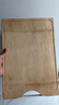 炊大皇天然整竹菜板砧板加厚非拼接防滑切菜板38*26cm 曬單實(shí)拍圖