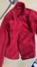 優(yōu)衣庫童裝男童女童搖粒絨拉鏈茄克長袖外套夾克秋冬新款478141 15 珊瑚紅色 150 曬單實拍圖