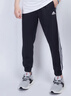 阿迪達斯 （adidas）長(cháng)褲男秋季寬松透氣直筒褲跑步運動(dòng)防風(fēng)休閑褲 黑白 XL 曬單實(shí)拍圖