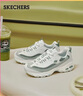 斯凱奇（Skechers）奶茶熊3代女鞋復古熊貓老爹鞋厚底增高鞋百搭休閑運動(dòng)鞋896276 曬單實(shí)拍圖