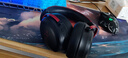 iKF V11 Pro7.1四模無線游戲耳機頭戴式7.1環(huán)繞音效藍牙有線電競專用三角洲FPS無畏契約辨位 黑紅色 曬單實拍圖