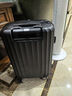 新秀麗（Samsonite）行李箱20英寸拉桿箱時(shí)尚豎條紋旅行箱包黑色GU9密碼登機箱 曬單實(shí)拍圖