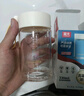 富光清然玻璃杯 高硼硅玻璃水杯子 女生便攜牛奶咖啡刻度茶杯330ml 曬單實(shí)拍圖