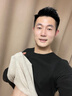 BESNOS意大利品牌德絨保暖內衣男士加厚羊絨蠶絲發(fā)熱秋衣秋褲套裝男 深灰色 L （110-130斤） 曬單實拍圖