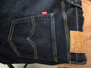 Levi's李維斯冬暖系列男士502錐型美式復古休閑簡(jiǎn)約水洗牛仔褲 靛藍色 34 (32) 曬單實(shí)拍圖