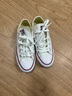 匡威（Converse）官方All Star經(jīng)典帆布男女低幫休閑運動(dòng)小白鞋101000 101000/白色 37 曬單實(shí)拍圖