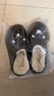 2026新款冬季居家室內棉拖保暖防滑舒適情侶毛絨拖可外穿可愛(ài)小熊 黑色 42-43 曬單實(shí)拍圖