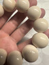 猛犸象牙原色滿(mǎn)紋手串白冰泥料圓珠配飾水晶文玩散珠佛珠手鏈 精品16mm*14顆 曬單實(shí)拍圖