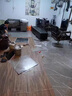 倉藏地板貼pvc自粘家用加厚耐磨防水防滑地板革水泥地直接鋪塑膠地板 免費樣品（收到貨全額退） 曬單實(shí)拍圖