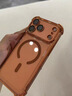 福洽星宇橙磁吸適用蘋(píng)果17pro手機殼iphone16promax新款air鏡頭全包15pm四角氣囊防摔14高級13保 [星宇橙]頂配氣囊*強磁吸附*冰透 iPhone17 曬單實(shí)拍圖