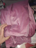 曲果（QUGUO）品牌睡衣女士秋冬季長(cháng)袖海島絨冬天薄款絨質(zhì)秋冬款開(kāi)衫家居服套裝 9937嫣紫色 XL 【建議120-140斤】 曬單實(shí)拍圖