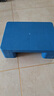 實(shí)承平板塑料托盤(pán)4030防潮板倉庫墊板叉車(chē)板棧板卡板貨架冷庫地堆托板40*30*12藍色 曬單實(shí)拍圖