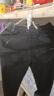古銘森秋冬季大碼彈力牛仔褲男士加肥加大肥胖多口袋哈倫褲干活勞保褲子 灰色 XL 【建議120-135斤】 曬單實(shí)拍圖
