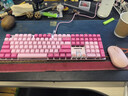 CHERRY櫻桃 KC200機械鍵盤(pán) 辦公游戲兩用鍵盤(pán) 電腦鍵盤(pán)機械 粉色拼色客制化鍵盤(pán)  PBT鍵帽 有線(xiàn)鍵盤(pán) 紅軸 曬單實(shí)拍圖