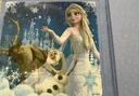 迪士尼（Disney）磁性拼圖冰雪奇緣兒童玩具磁貼三折頁(yè)拼圖(12+16+20)片33DF0938 曬單實(shí)拍圖