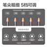 得力（deli）學(xué)生大口徑全自動(dòng)電動(dòng)削筆機兒童削筆器卷轉筆削筆刀削加粗桿大三角鉛筆素描電動(dòng)文具開(kāi)學(xué)禮物藍 曬單實(shí)拍圖