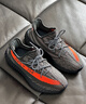 阿迪達斯Yeezy350夏日透氣椰子男女休閑鞋HQ7045 41 曬單實(shí)拍圖