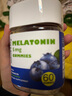 Nature's Key美國自然之鑰褪黑素軟糖60粒 含維生素B6 釋壓助眠安睡改善睡眠質(zhì) 【1件裝】藍(lán)莓味褪黑素軟糖 曬單實拍圖