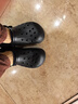 卡駱馳（CROCS）秋冬新品休閑鞋秋冬洞洞鞋貝雅暖絨暖棉|206633 黑/黑-060 (建議買(mǎi)大一碼) 37 /38(230mm) 曬單實(shí)拍圖