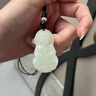 胖東來(lái)品質(zhì)天然真品玉石玉佛情侶吊墜女士和田玉彌勒佛護身符玉佩 【觀(guān)音/尺寸約26*42MM】?jì)?yōu)選璽晶級 曬單實(shí)拍圖