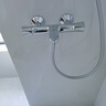 漢斯格雅（Hansgrohe）智能花灑沛適飛手持花灑噴頭恒溫帶下出水浴缸龍頭淋浴組合套裝 105MM沛適飛恒溫帶下出水 曬單實(shí)拍圖