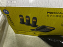 摩托羅拉（Motorola）數字無(wú)繩電話(huà)機 無(wú)線(xiàn)座機 子母機一拖三 辦公家用 中文顯示 雙免提套裝CL103C(黑色) 曬單實(shí)拍圖