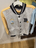 戴維貝拉兒童棒球服外套春裝男童學(xué)院風(fēng)上衣男寶寶夾克 曬單實(shí)拍圖