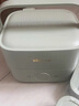 小熊（Bear）電熱飯盒 加熱飯盒 保溫飯盒可加熱 熱飯神器 便捷式可蒸煮低音恒溫不粘內膽分隔飯盒DFH-A16Z7 曬單實(shí)拍圖