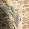 婧麒（JOYNCLEON）嬰兒口水巾三角巾純棉4層紗布柔軟兒童擦汗 5條裝 Jyp173572 曬單實(shí)拍圖