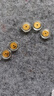 領(lǐng)豐金（LING FENG GOLD）黃金銅錢(qián)實(shí)心五帝錢(qián)幣9999足金投資金小克重生日節日禮物收藏儲值 事業(yè)嘉慶 1g 曬單實(shí)拍圖