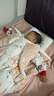 歐孕（OUYUN）嬰兒睡袋秋冬1-3歲兒童蠶絲恒溫防踢被寶寶一體信封睡袋 城堡140 曬單實(shí)拍圖