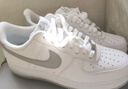 耐克NIKE緩震板鞋男空軍一號 AIR FORCE 1運動(dòng)鞋 FJ4146-100白灰41 曬單實(shí)拍圖