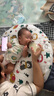 盟石斜坡枕嬰兒防吐奶斜坡墊兒童哺乳枕0-1-3歲寶寶新生兒喂奶神器 0-1歲 動(dòng)物 加長(cháng)款【動(dòng)物世界】A類(lèi) 雙面可拆洗+固定帶 曬單實(shí)拍圖