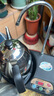 金灶（KAMJOVE） 自動(dòng)上水電熱水壺加抽水器茶具電茶壺 自動(dòng)加水熱水壺 燒水壺茶具 T-22A 1L 黑色 曬單實(shí)拍圖