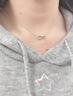 CHOMEL KINSEY999足銀環(huán)環(huán)相扣流蘇項鏈女純銀鎖骨鏈輕奢小眾送女朋友生日禮物 【999足銀】環(huán)環(huán)相扣流蘇項鏈 曬單實(shí)拍圖
