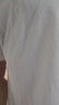 羅蒙男士短袖T恤夏季新款潮流純棉簡約圓領(lǐng)上衣服寬松休閑體恤衫 白色+黑色 XL 【120-135斤】 曬單實拍圖