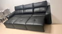 顧家家居（KUKA）門(mén)店同款自在家沙發(fā)床牛皮功能電動(dòng)沙發(fā)6319黑三人位三電動(dòng)2.8m 曬單實(shí)拍圖