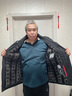 老爺車(chē)（LAOYECHE）中年爸爸裝中長(cháng)款男士棉服冬季加絨加厚保暖外套男老年人冬天棉衣 曬單實(shí)拍圖