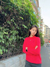 NAOTIEA納奧蒂爾小帆船POLO衫長(cháng)袖T恤女2025春秋保羅翻領(lǐng)T恤上衣旗艦店 紅色 4XL （建議155-170斤） 曬單實(shí)拍圖