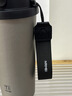 恩爾美（nRMEi）純鈦咖啡杯大容量鈦杯外出便攜保溫吸管隨行茶杯高檔送禮 【太空銀】 520ml 曬單實(shí)拍圖